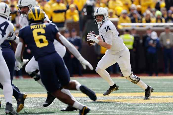 Penn State quarterback Sean Clifford